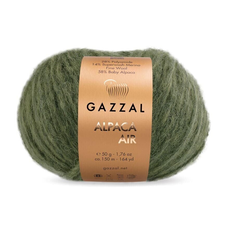 Gazzal Alpaca Air Örgü İpi
