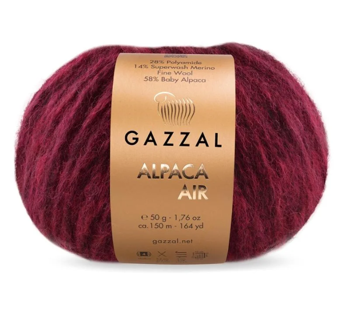 Gazzal Alpaca Air Örgü İpi