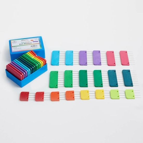 KnitPro Rainbow Örgü Bloklayıcı Seti