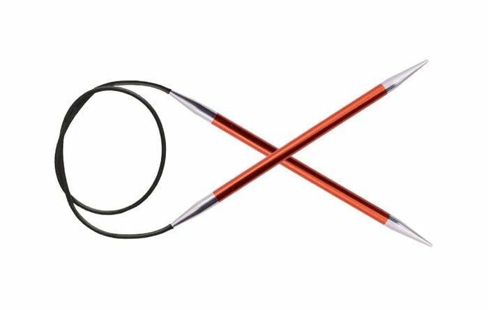 KnitPro Zing Sabit Misinalı Örgü Şişi 40 cm