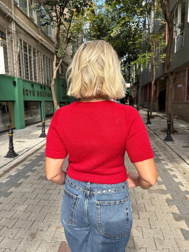 Cloe Blouse Arvel Örgü Hırka İpi Kiti