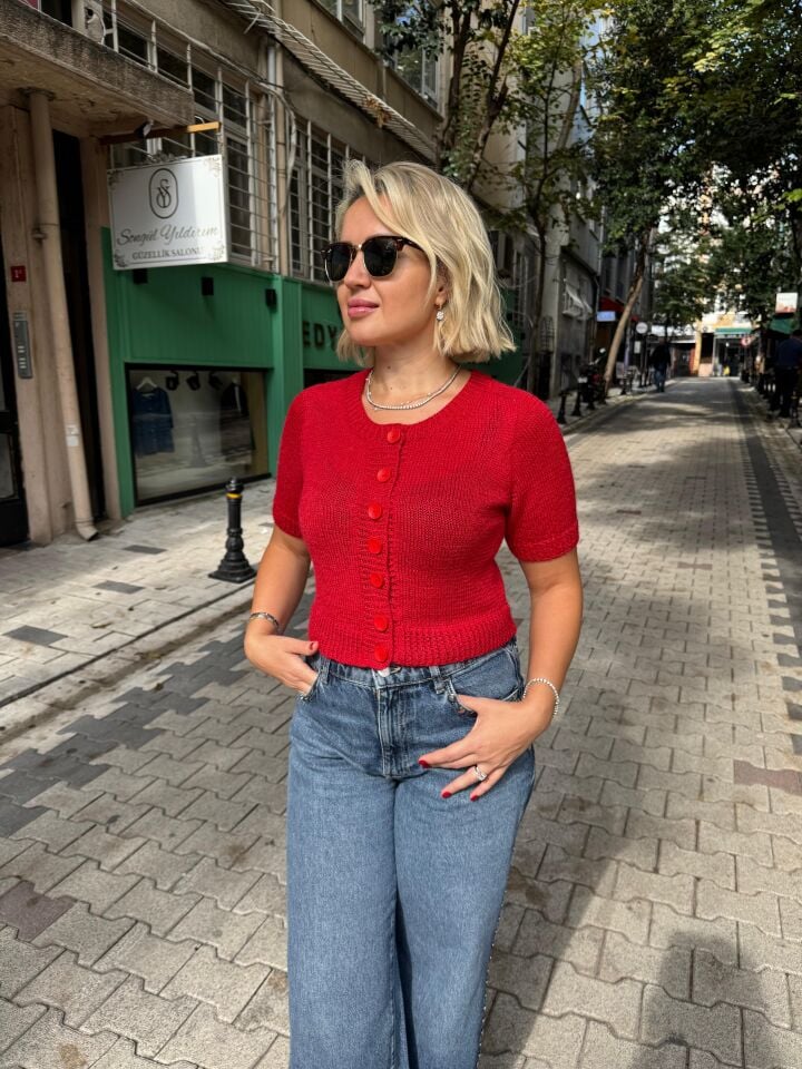 Cloe Blouse Arvel Örgü Hırka İpi Kiti