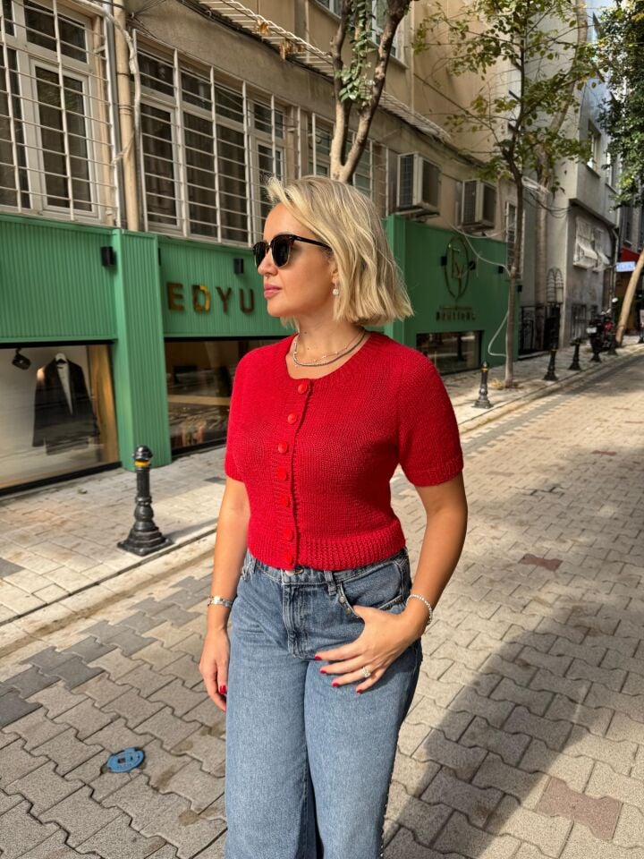 Cloe Blouse Arvel Örgü Hırka İpi Kiti