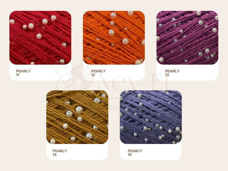 Nevel Pearly İncili Örgü İpi