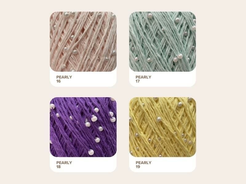 Nevel Pearly İncili Örgü İpi