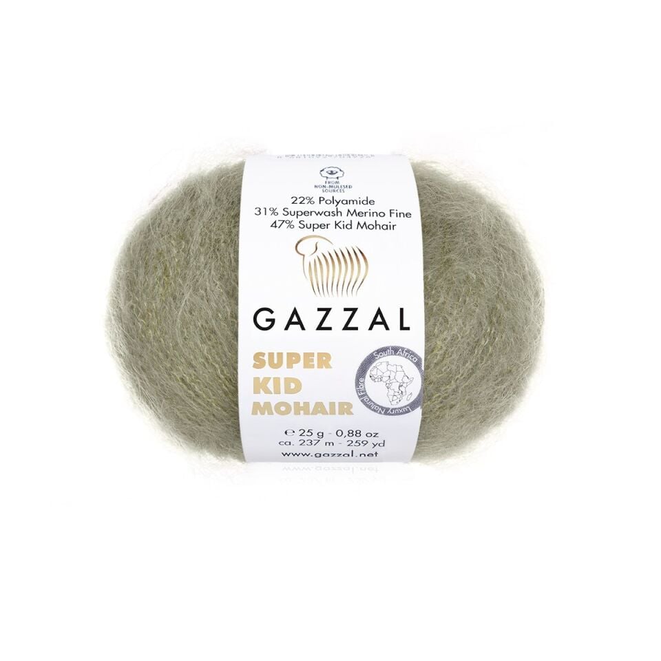 Yaprak Desenli Mohair Kazak Kiti 64407 - 42-44 BEDEN
