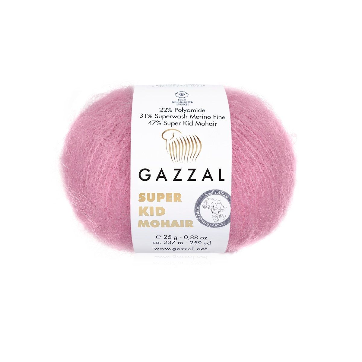 Yaprak Desenli Mohair Kazak Kiti 64412 - 42-44 BEDEN