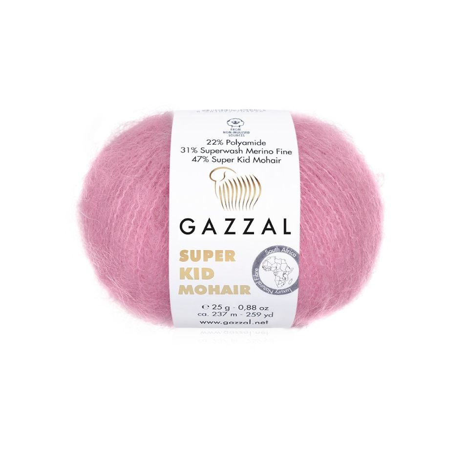 Yaprak Desenli Mohair Kazak Kiti 64412 - 42-44 BEDEN