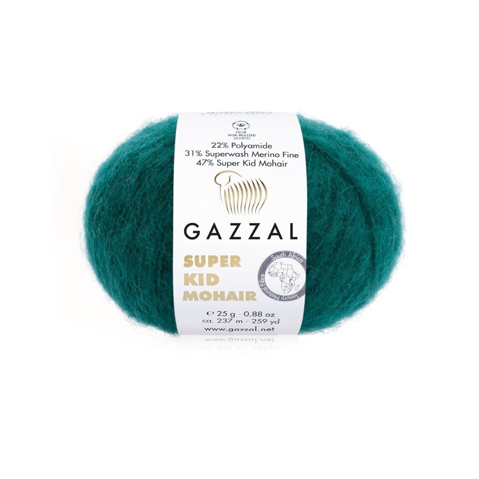 Yaprak Desenli Mohair Kazak Kiti 64418 - 42-44 BEDEN