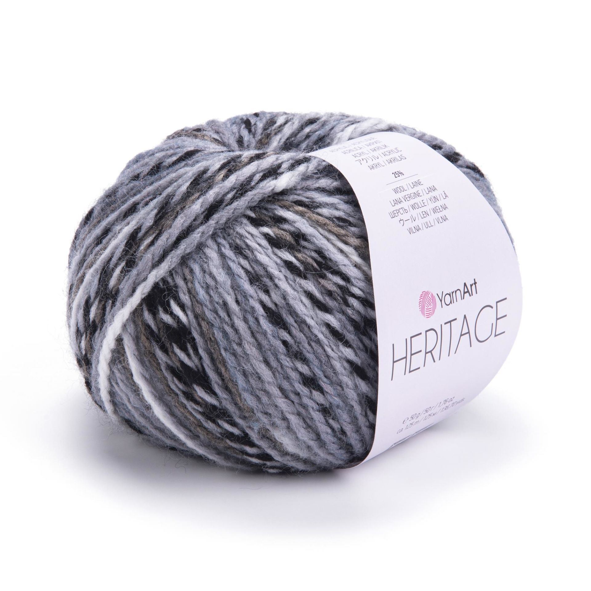 Yarnart Heritage İp Ebruli Örgü İpi 330