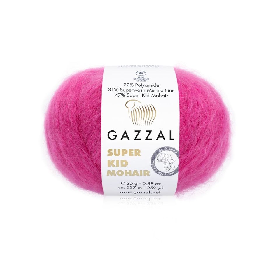 Yaprak Desenli Mohair Kazak Kiti 64421 - 34-42 BEDEN