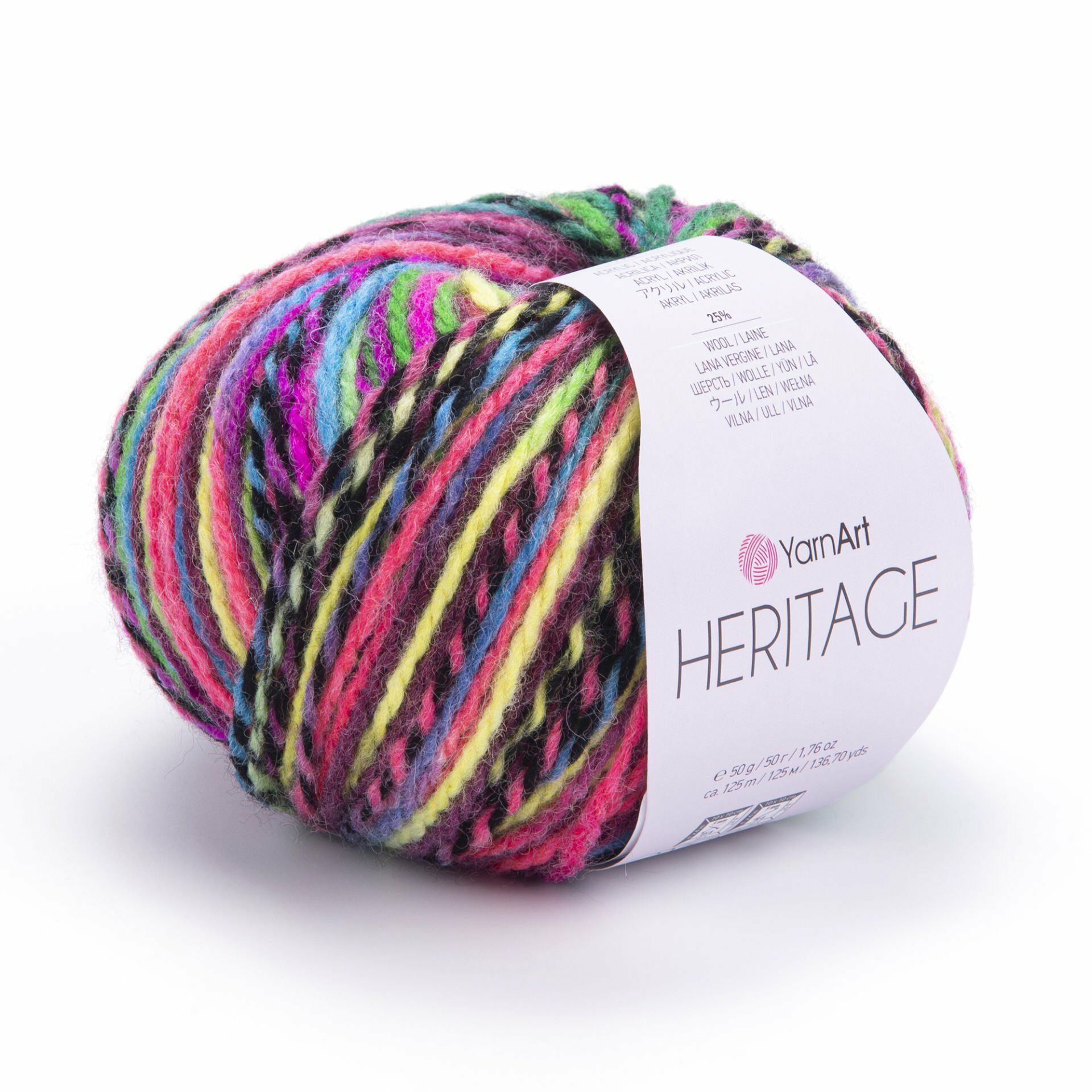 Yarnart Heritage İp Ebruli Örgü İpi 340