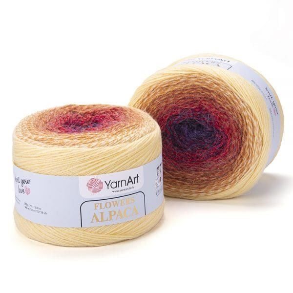 Yarnart Flowers Alpaca Ebruli İp 418