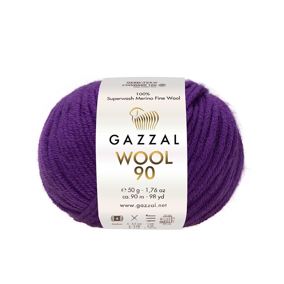 Gazzal Wool 90 El Örgü İpi 3685