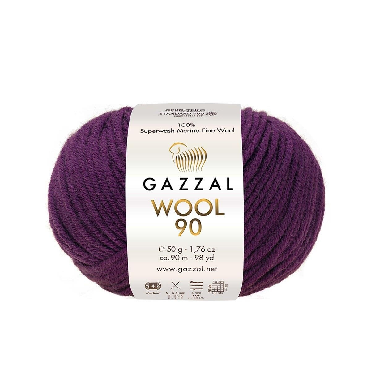 Gazzal Wool 90 El Örgü İpi 3684
