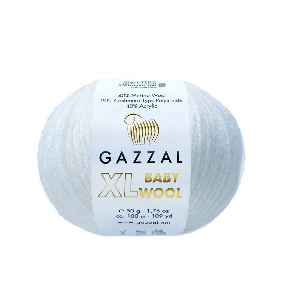 Gazzal Baby Wool XL Örgü İpi 801XL
