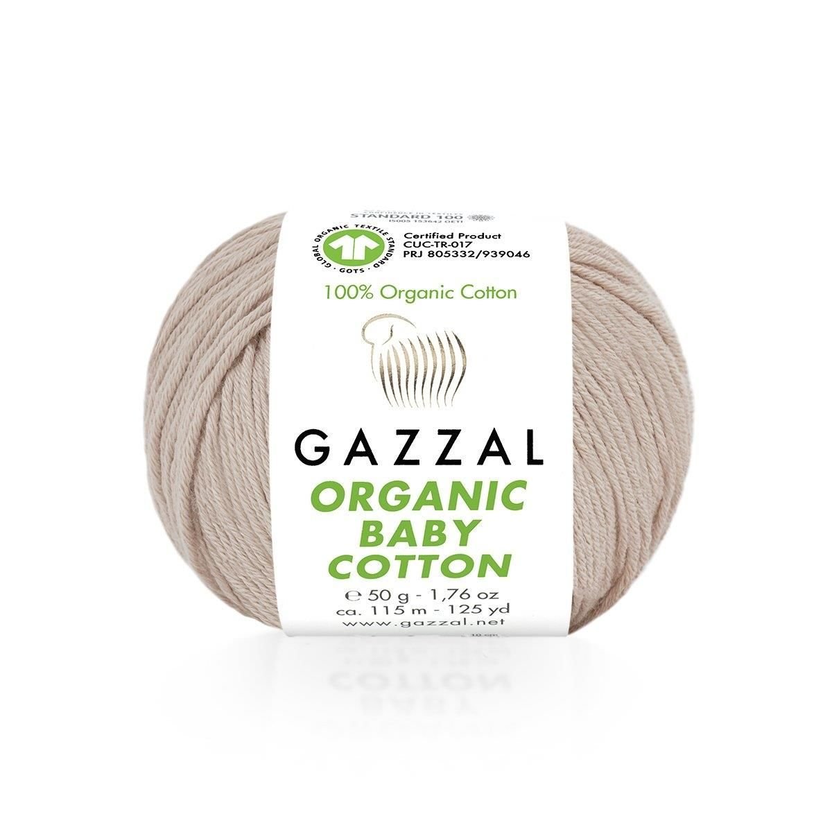 Gazzal Organic Baby Cotton Örgü İpler