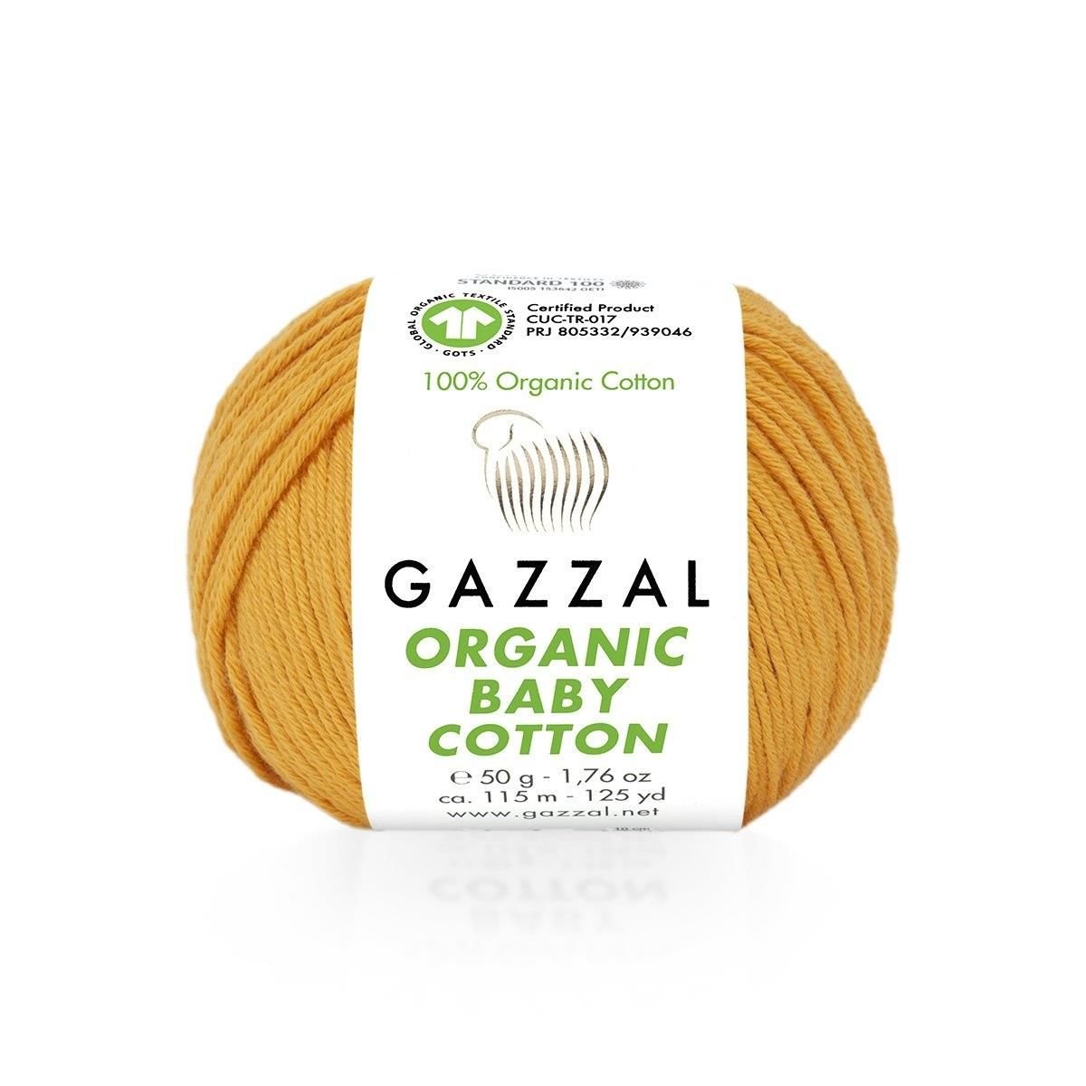 Gazzal Organic Baby Cotton Örgü İpler
