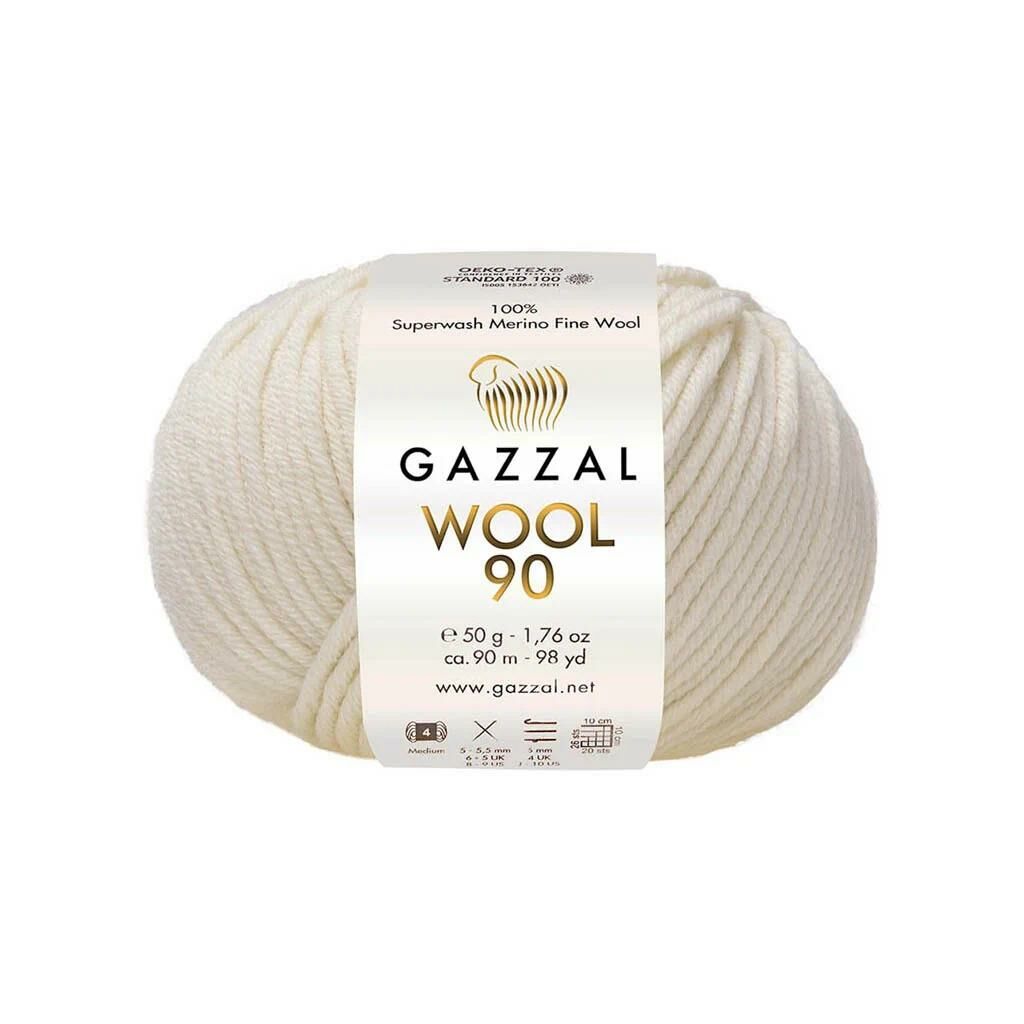 Gazzal Wool 90 El Örgü İpi 3650
