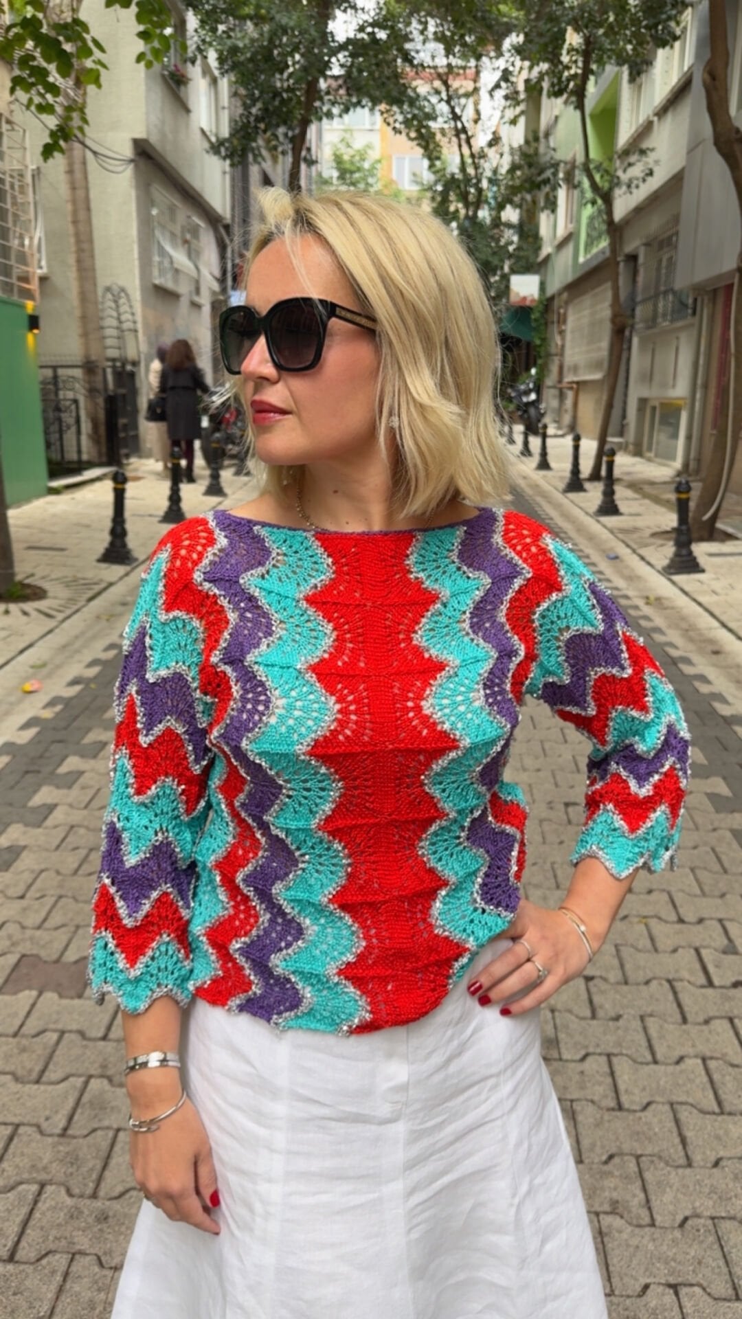 Lavinya Bluz – Örgü Model Açıklaması