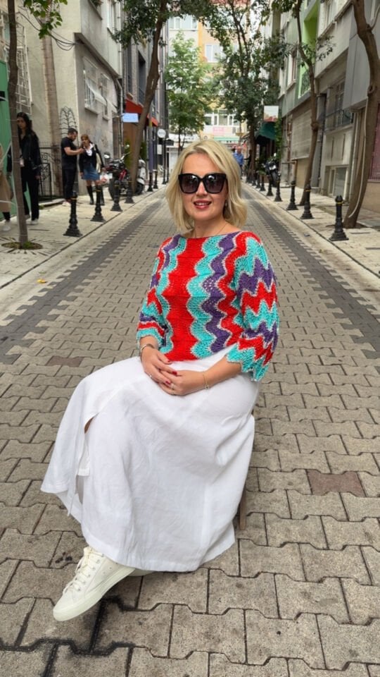 Lavinya Bluz – Örgü Model Açıklaması