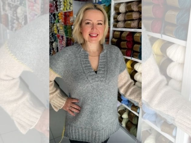 Gazzal Alpaca Air Biyeli Unisex Kazak