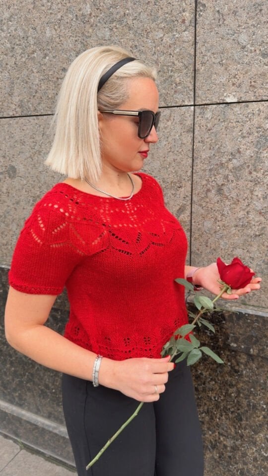 Magnolia Tee Örgü Bluz Kiti magnolia-3505 - 36-40 BEDEN
