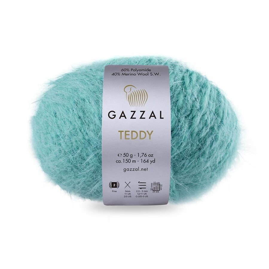 Yakadan Başlamalı Kısa Kollu Teddy Kazak 6558 - 34-36 BEDEN