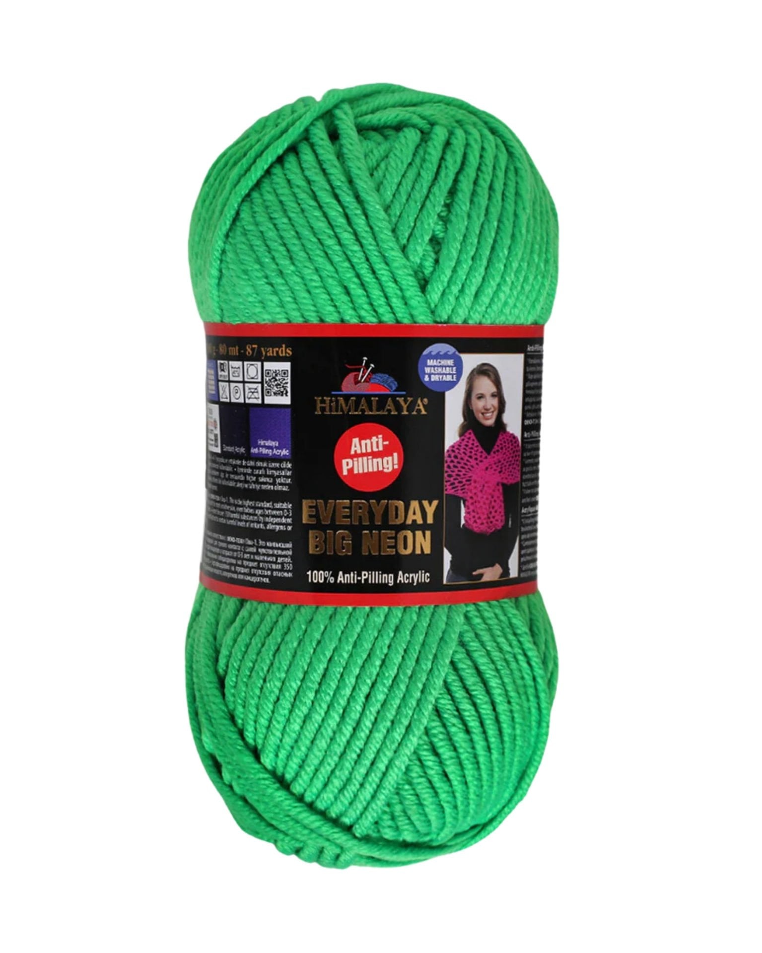 Himalaya Everyday Big Neon El Örgü İpleri 72807