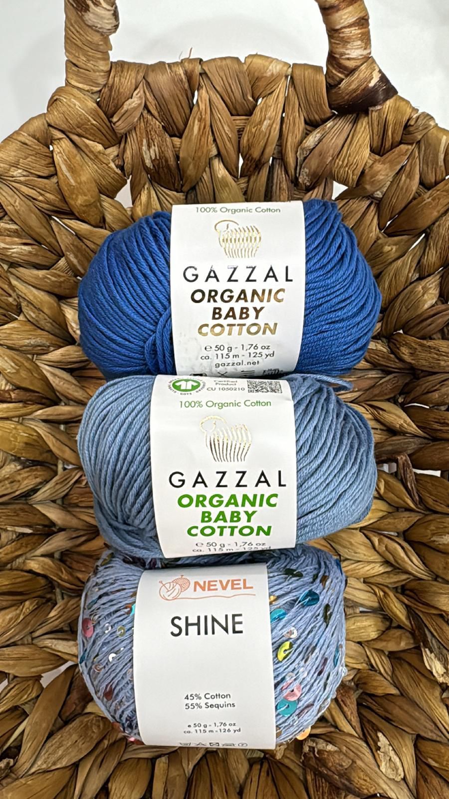 Organic Baby Cotton Shine Bluz 07 - 36-40 BEDEN