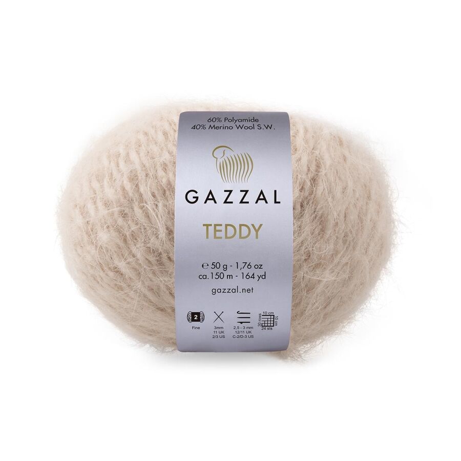 Yakadan Başlamalı Kısa Kollu Teddy Kazak 6534 - 34-36 BEDEN