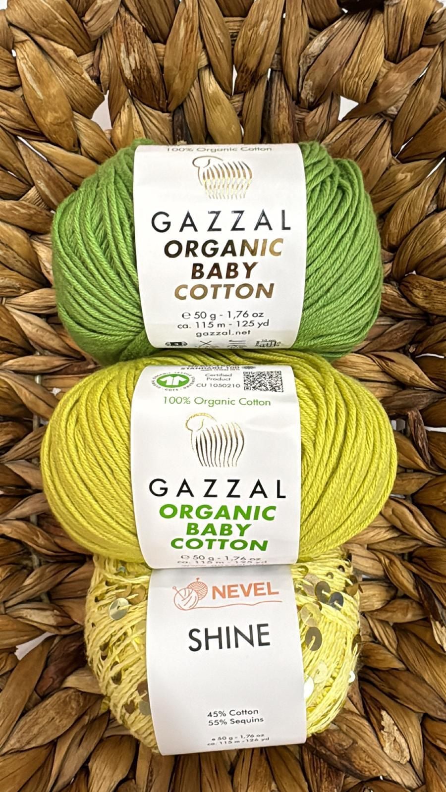 Organic Baby Cotton Shine Bluz 03 - 42-44 BEDEN