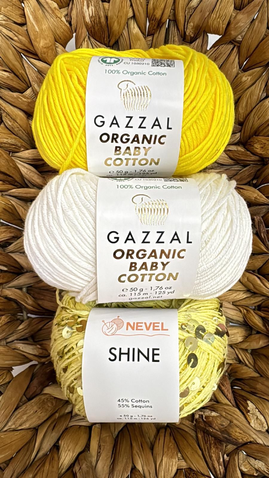 Organic Baby Cotton Shine Bluz 02 - 46-48 BEDEN