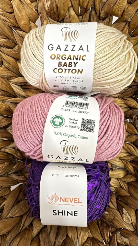 Organic Baby Cotton Shine Bluz 05 - 46-48 BEDEN