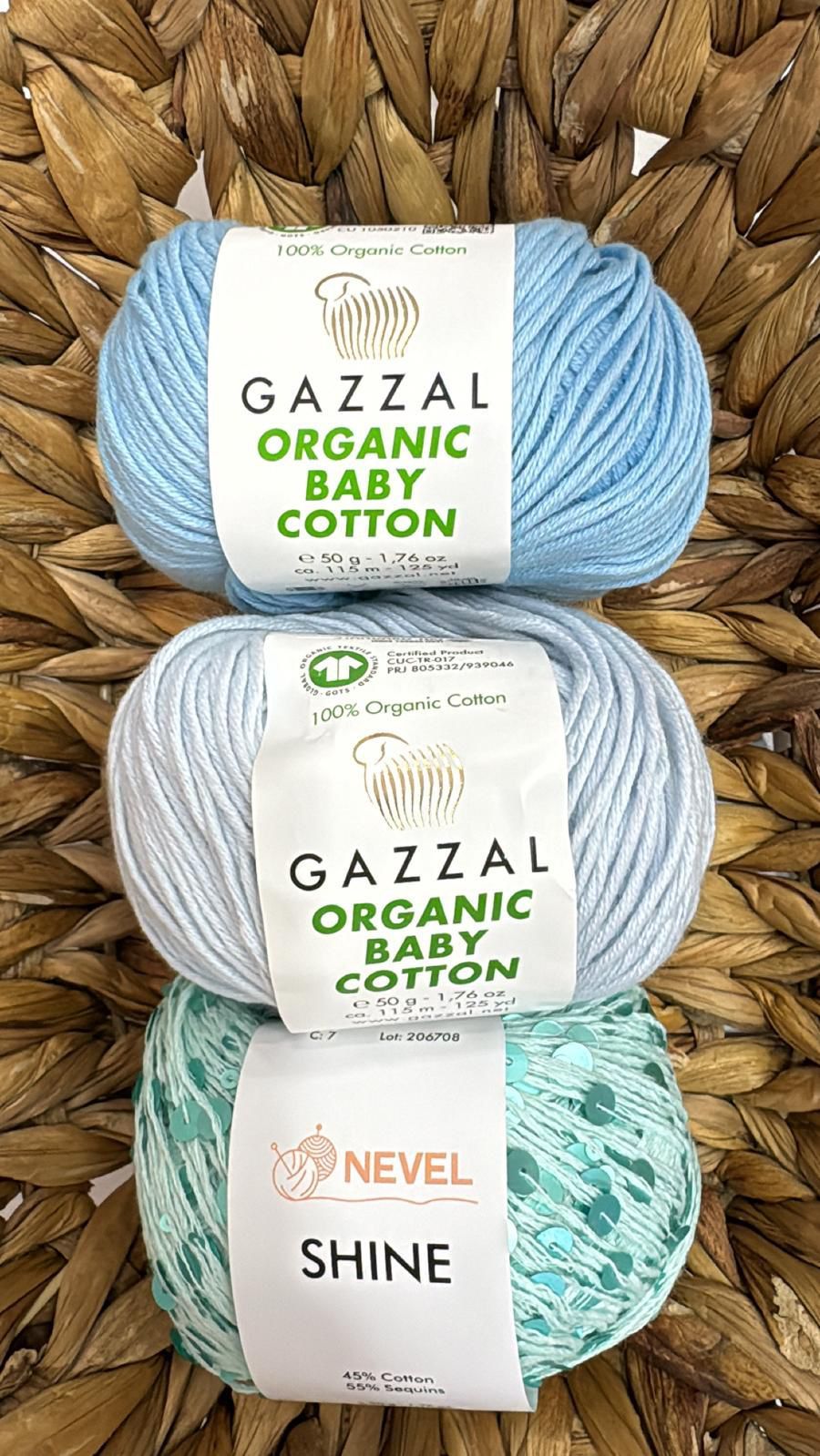 Organic Baby Cotton Shine Bluz 06 - 46-48 BEDEN