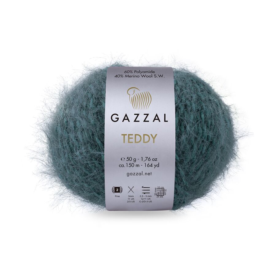 Yakadan Başlamalı Kısa Kollu Teddy Kazak 6560 - 42-44 BEDEN