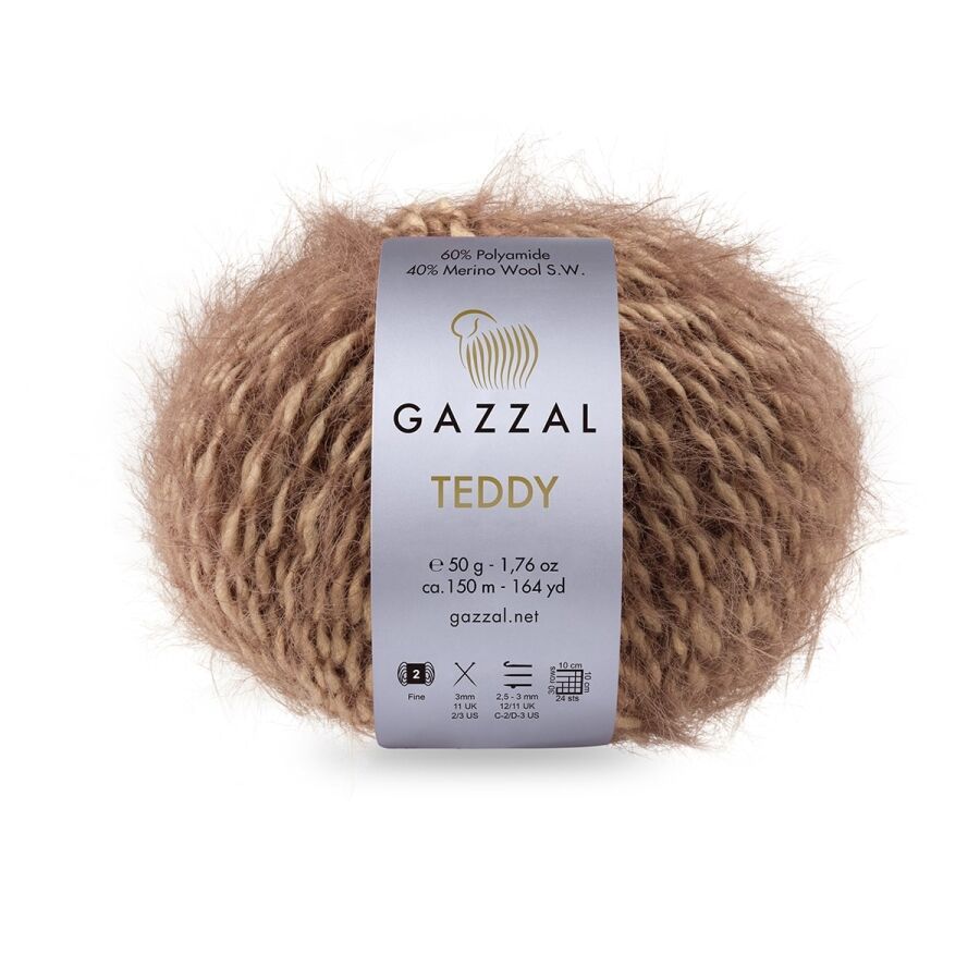 Yakadan Başlamalı Kısa Kollu Teddy Kazak 6540 - 42-44 BEDEN