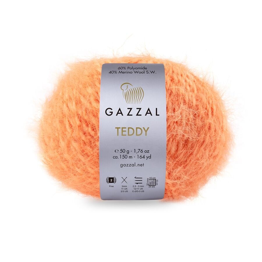 Yakadan Başlamalı Kısa Kollu Teddy Kazak 6544 - 42-44 BEDEN