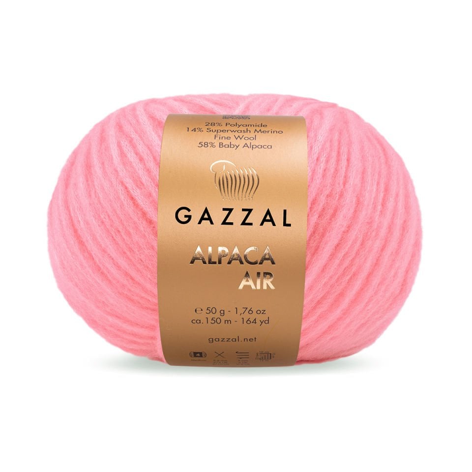 Alpaca Gül Rüyası Hırka Kiti 85 - 50