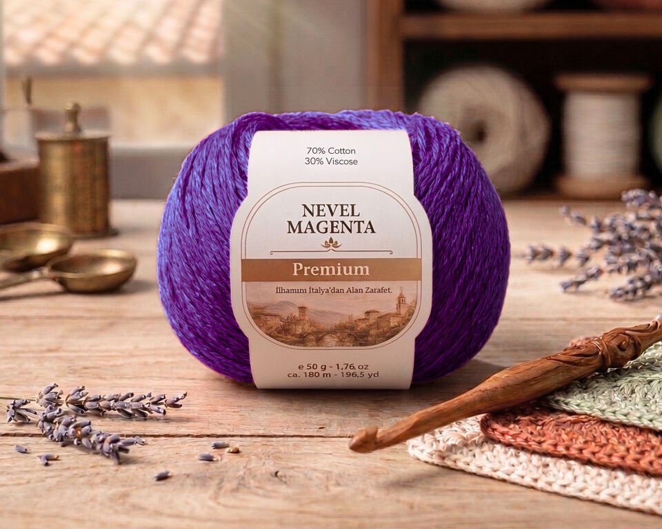 Nevel Magenta Amelia West Örgü Kiti – Hafif Yazlık Yelek west-216 - 44-46 BEDEN 