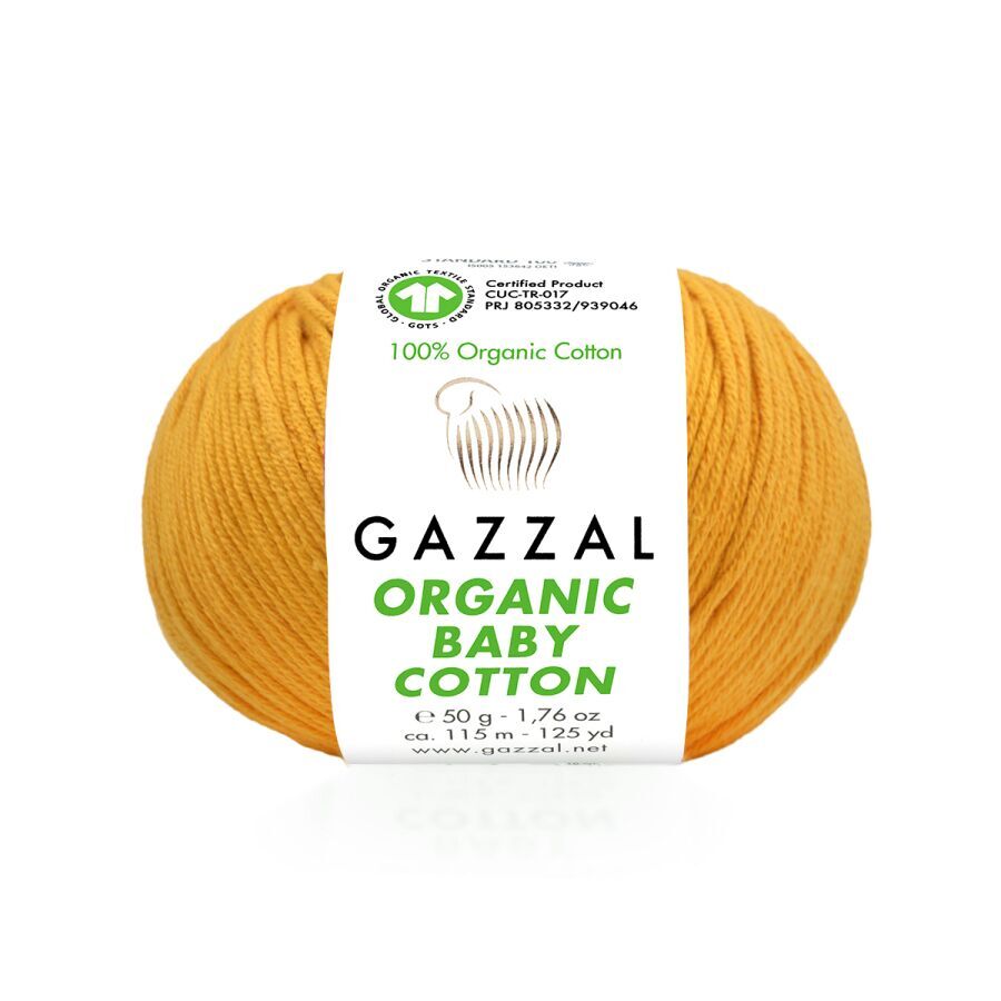 Gazzal Organic Baby Cotton Örgü İpler 447