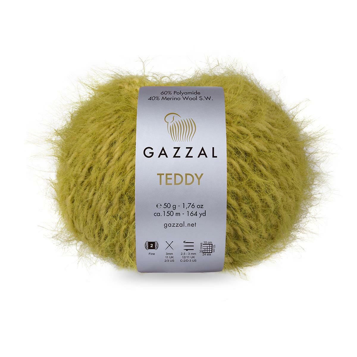 Gazzal Teddy El Örgü İpleri 6556