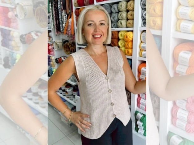 Organic Baby Cotton Yelek