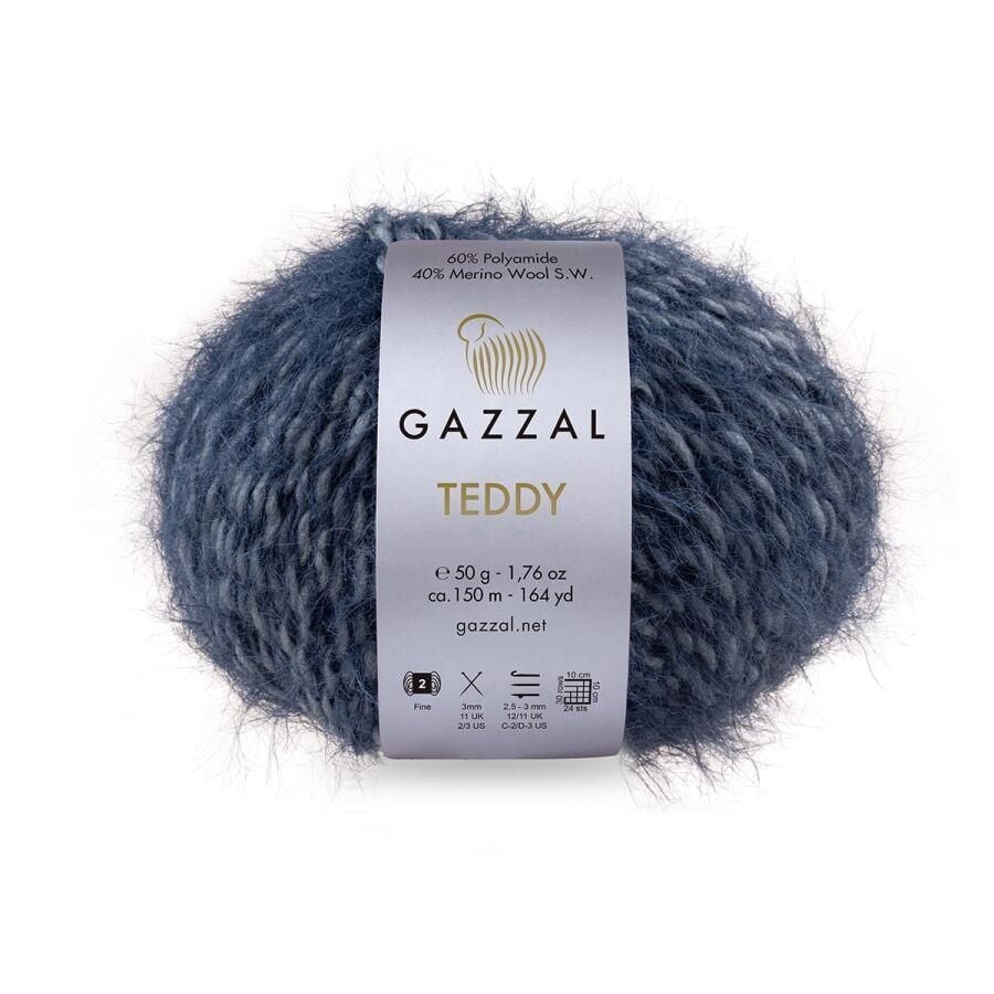 Gazzal Teddy El Örgü İpleri 6536
