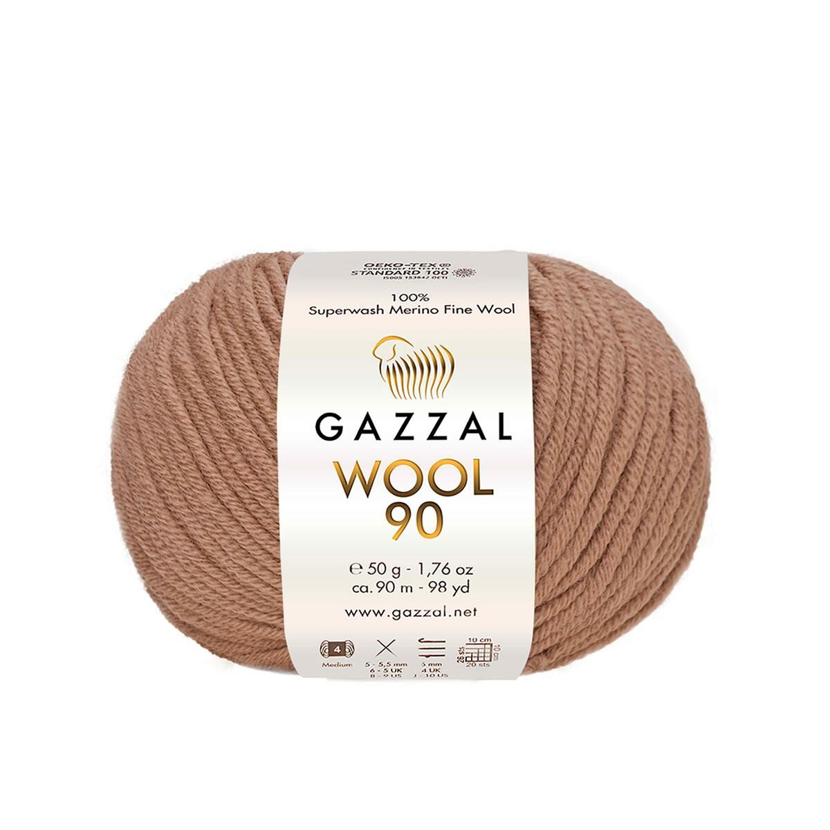 Gazzal Wool 90 El Örgü İpi 3654