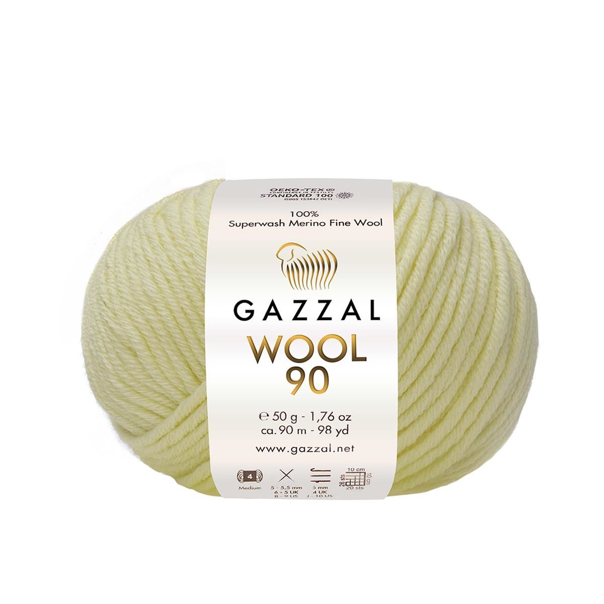 Gazzal Wool 90 El Örgü İpi 3664