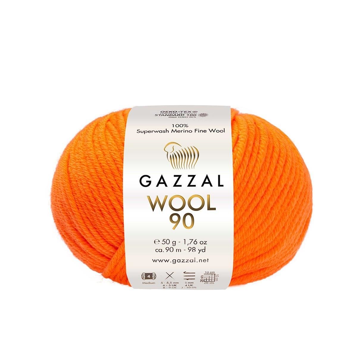 Gazzal Wool 90 El Örgü İpi 3692