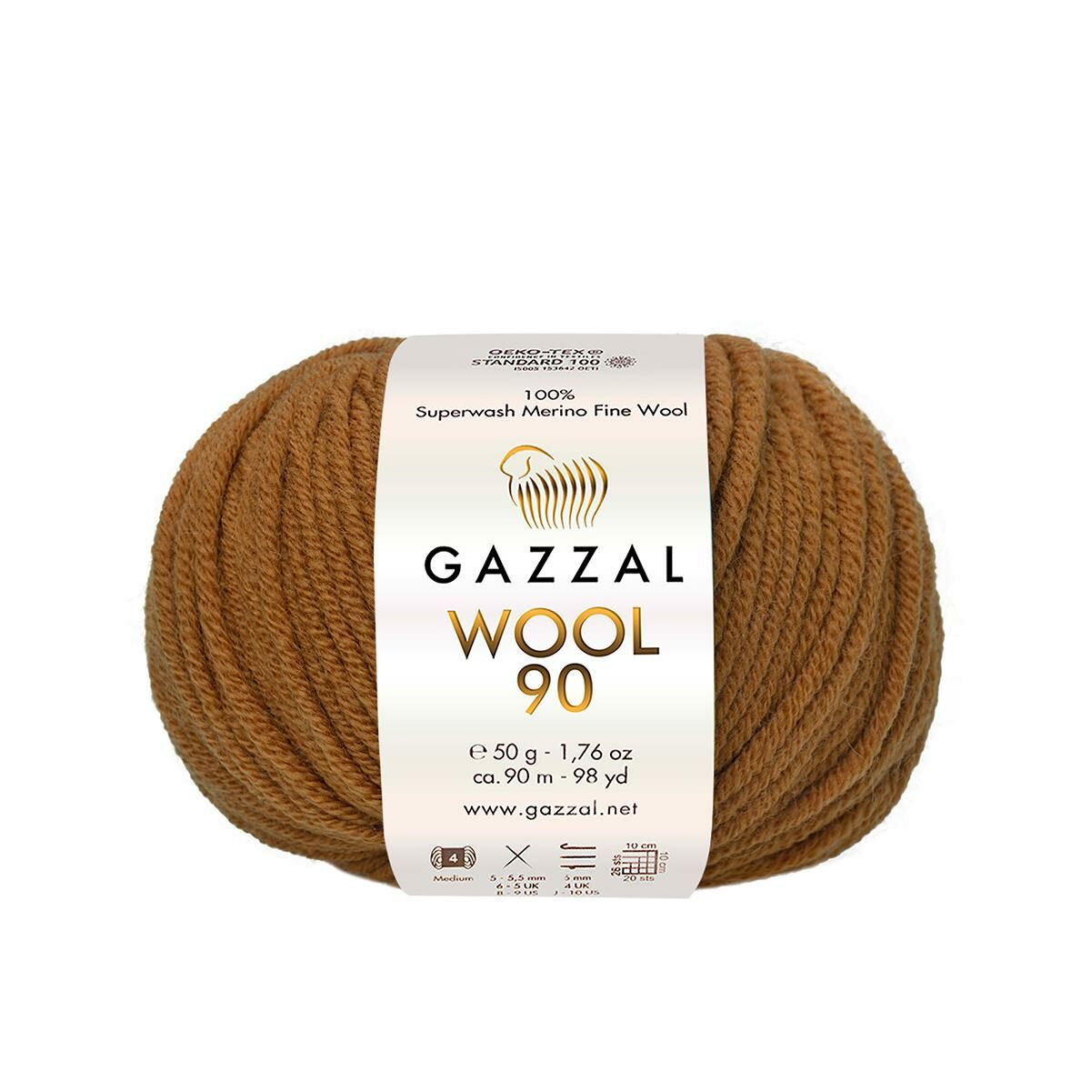 Gazzal Wool 90 El Örgü İpi 3668