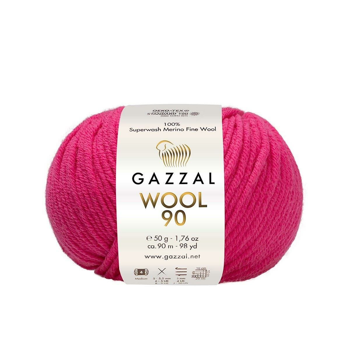 Gazzal Wool 90 El Örgü İpi 3693