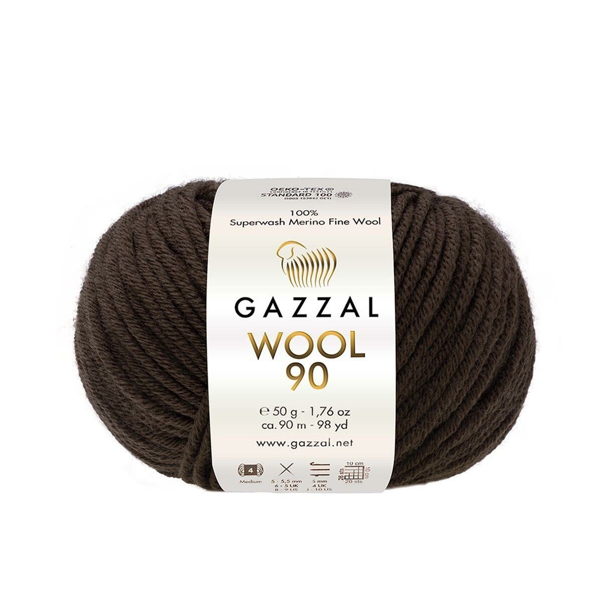 Gazzal Wool 90 El Örgü İpi 3663